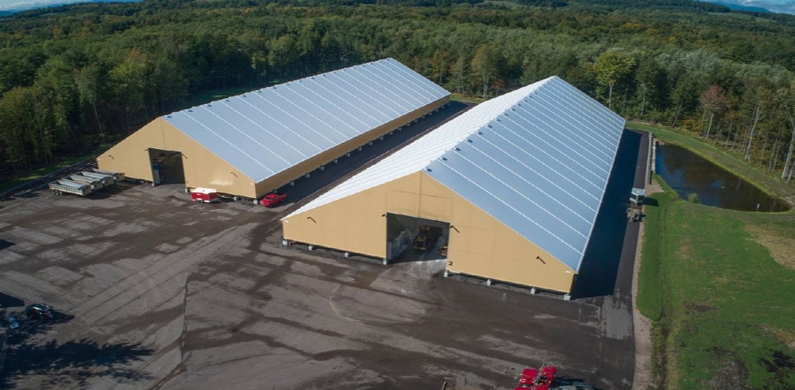 Versatile Transload Building Solutions for Bulk Commodity