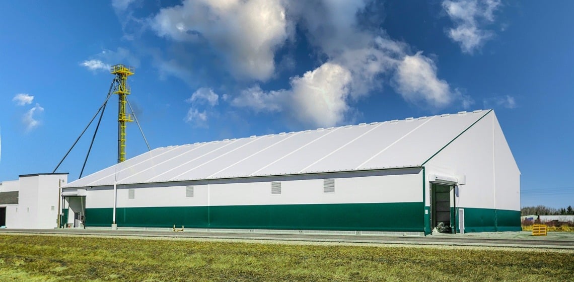 Fertilizer Storage Building for Northern Farmers Co-op