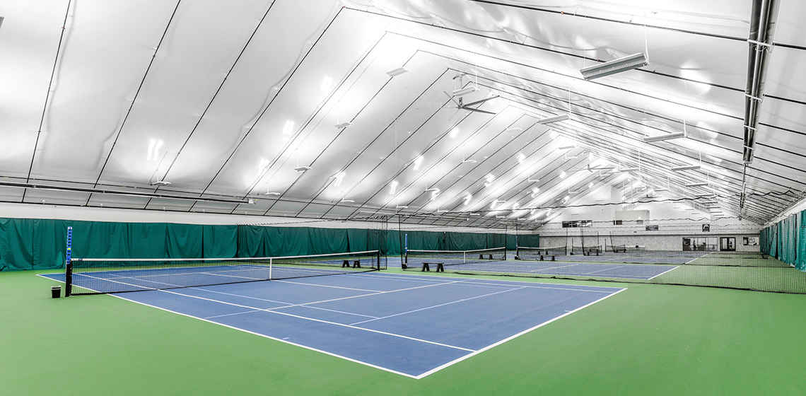 Sports & Recreation: Rogers Tennis Club's Fabric Building Project